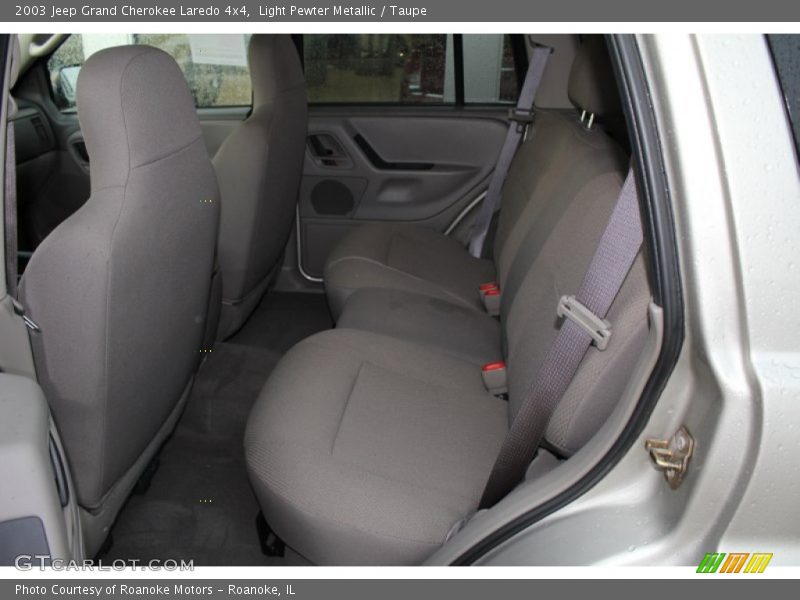 Light Pewter Metallic / Taupe 2003 Jeep Grand Cherokee Laredo 4x4
