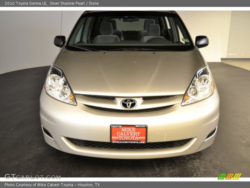 Silver Shadow Pearl / Stone 2010 Toyota Sienna LE