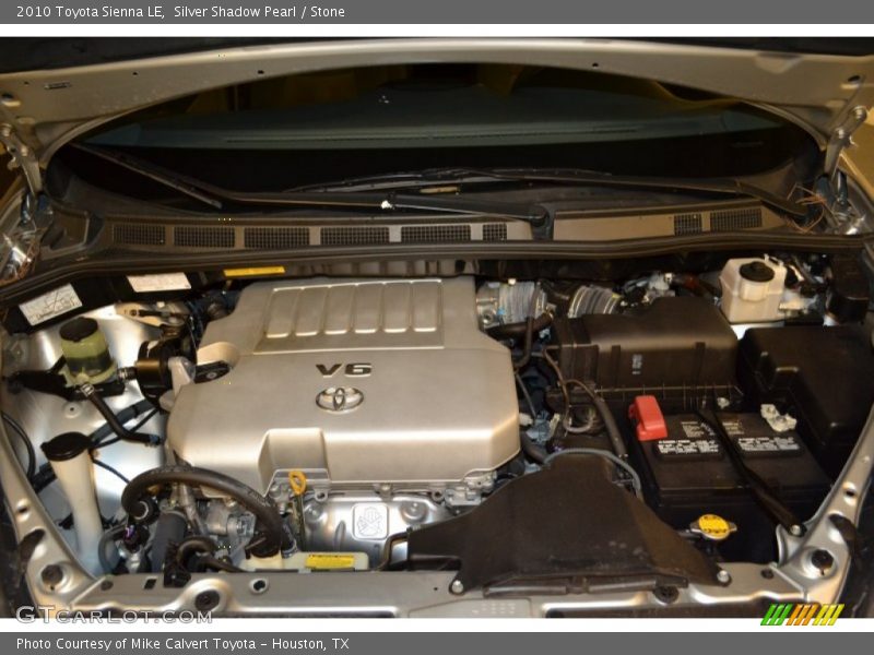 Silver Shadow Pearl / Stone 2010 Toyota Sienna LE