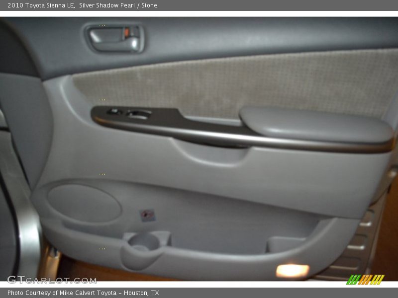 Silver Shadow Pearl / Stone 2010 Toyota Sienna LE