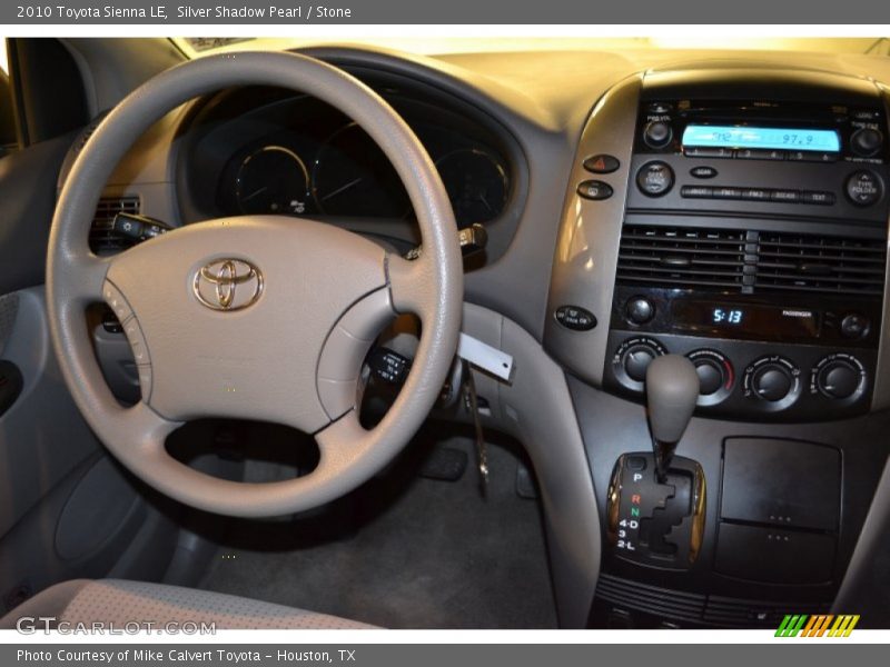 Silver Shadow Pearl / Stone 2010 Toyota Sienna LE