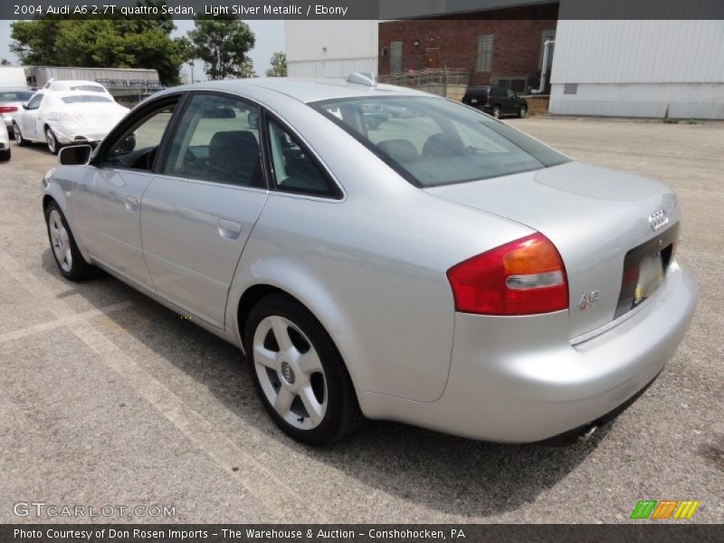  2004 A6 2.7T quattro Sedan Light Silver Metallic