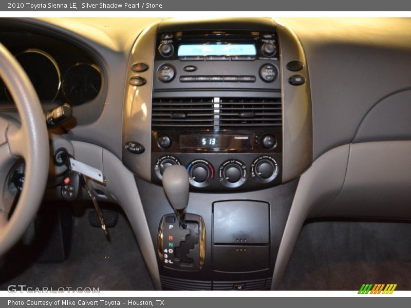 Silver Shadow Pearl / Stone 2010 Toyota Sienna LE