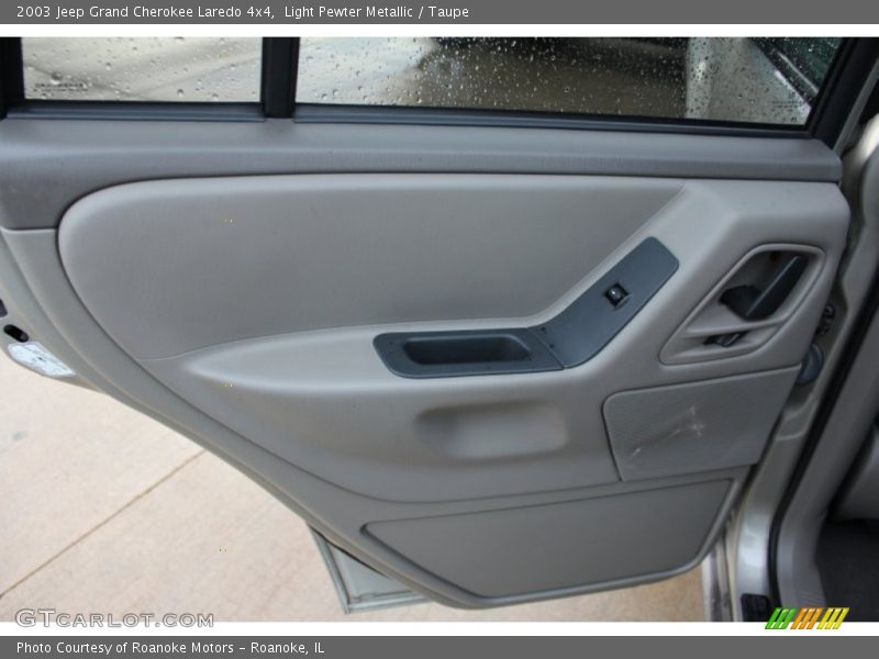 Light Pewter Metallic / Taupe 2003 Jeep Grand Cherokee Laredo 4x4