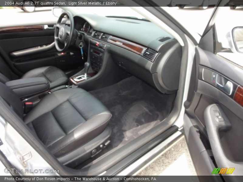  2004 A6 2.7T quattro Sedan Ebony Interior