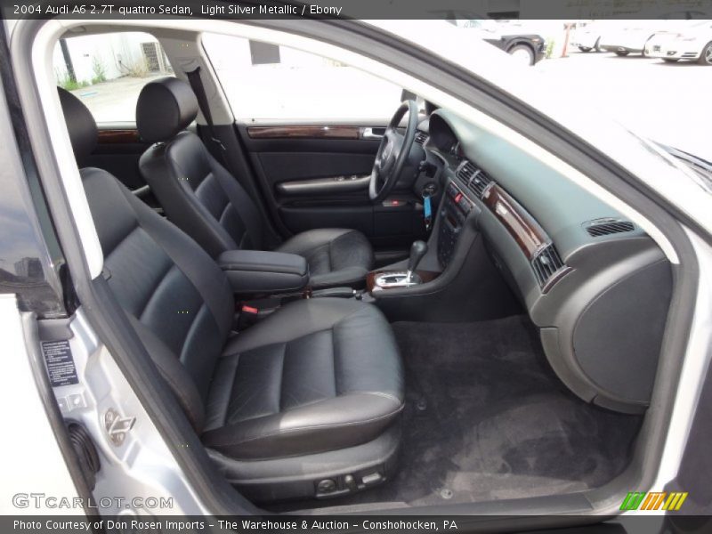  2004 A6 2.7T quattro Sedan Ebony Interior