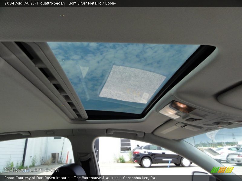 Sunroof of 2004 A6 2.7T quattro Sedan
