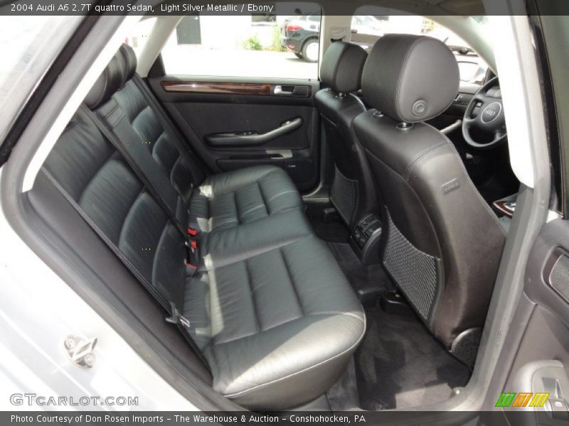 2004 A6 2.7T quattro Sedan Ebony Interior