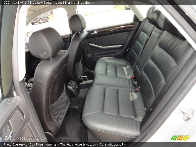  2004 A6 2.7T quattro Sedan Ebony Interior