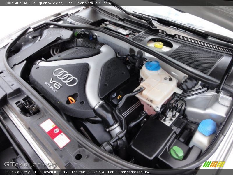  2004 A6 2.7T quattro Sedan Engine - 2.7 Liter Turbocharged DOHC 30-Valve V6