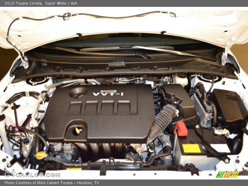 Super White / Ash 2010 Toyota Corolla