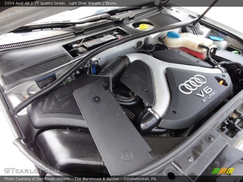  2004 A6 2.7T quattro Sedan Engine - 2.7 Liter Turbocharged DOHC 30-Valve V6