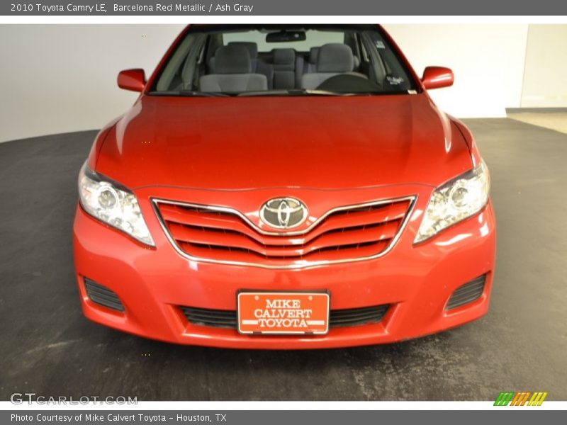 Barcelona Red Metallic / Ash Gray 2010 Toyota Camry LE