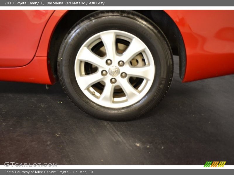 Barcelona Red Metallic / Ash Gray 2010 Toyota Camry LE