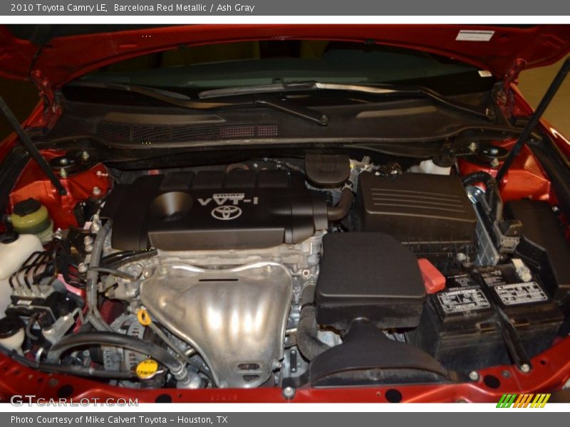 Barcelona Red Metallic / Ash Gray 2010 Toyota Camry LE