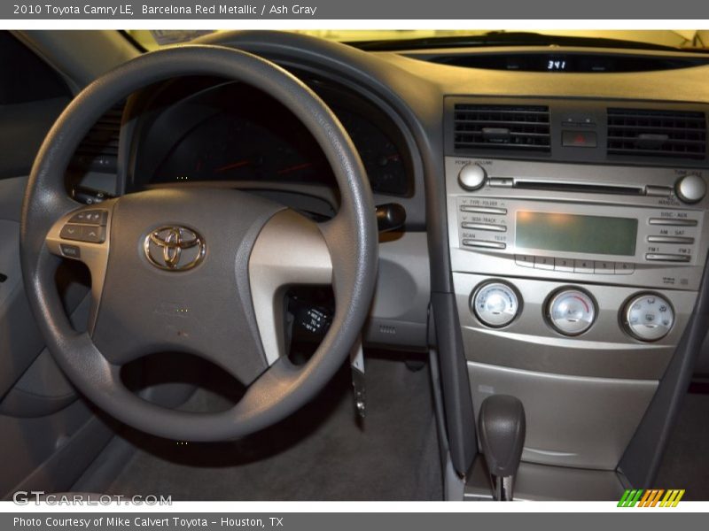 Barcelona Red Metallic / Ash Gray 2010 Toyota Camry LE