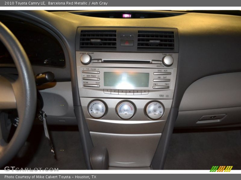 Barcelona Red Metallic / Ash Gray 2010 Toyota Camry LE