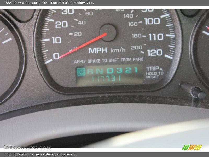 Silverstone Metallic / Medium Gray 2005 Chevrolet Impala
