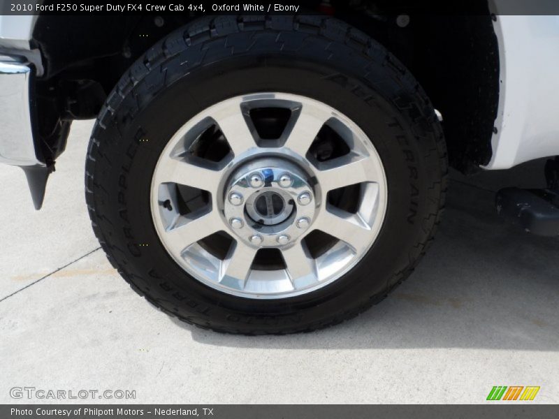 Oxford White / Ebony 2010 Ford F250 Super Duty FX4 Crew Cab 4x4