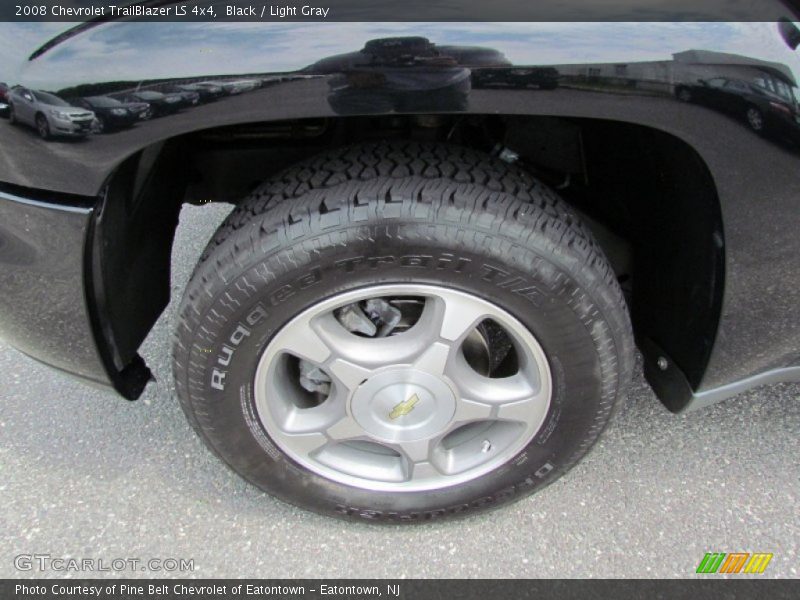 Black / Light Gray 2008 Chevrolet TrailBlazer LS 4x4