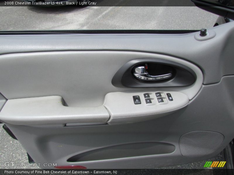 Black / Light Gray 2008 Chevrolet TrailBlazer LS 4x4