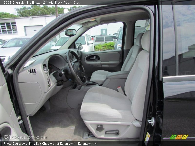 Black / Light Gray 2008 Chevrolet TrailBlazer LS 4x4