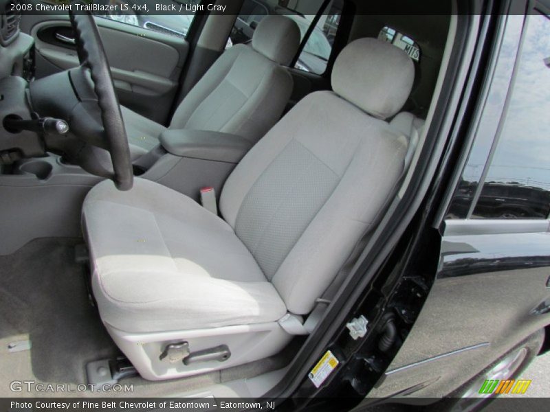 Black / Light Gray 2008 Chevrolet TrailBlazer LS 4x4