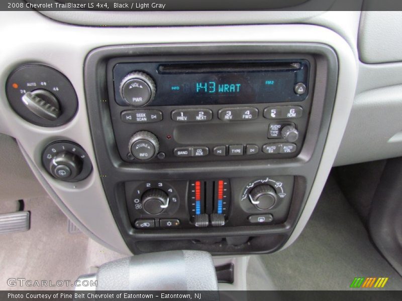 Black / Light Gray 2008 Chevrolet TrailBlazer LS 4x4
