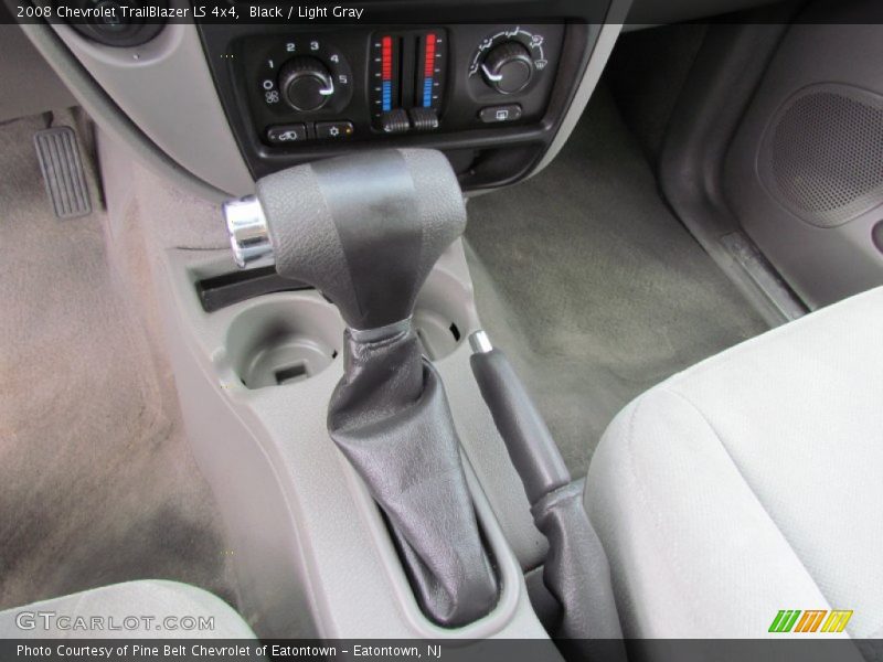 Black / Light Gray 2008 Chevrolet TrailBlazer LS 4x4