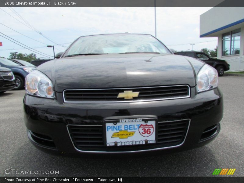 Black / Gray 2008 Chevrolet Impala LT