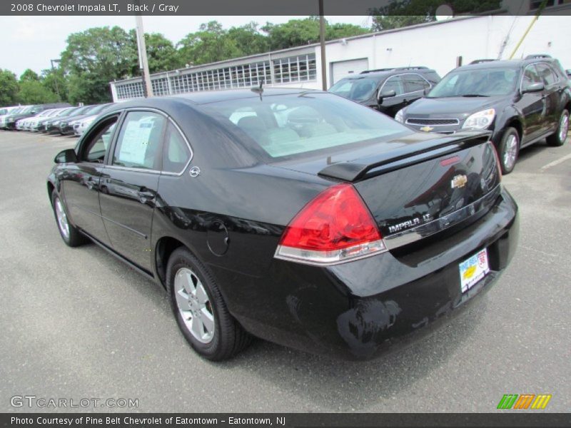 Black / Gray 2008 Chevrolet Impala LT