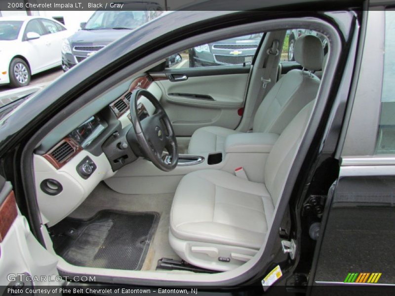 Black / Gray 2008 Chevrolet Impala LT