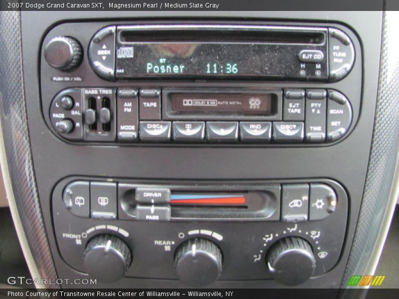 Magnesium Pearl / Medium Slate Gray 2007 Dodge Grand Caravan SXT