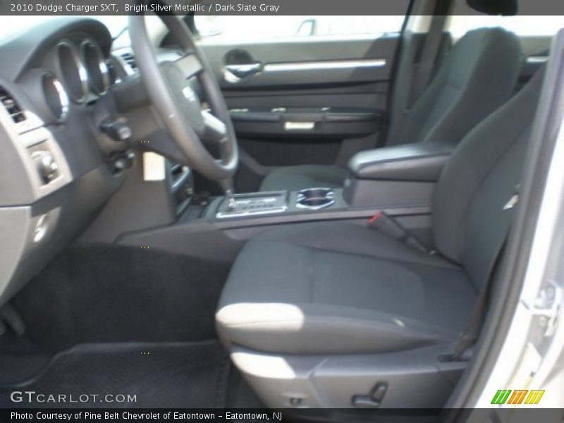 Bright Silver Metallic / Dark Slate Gray 2010 Dodge Charger SXT