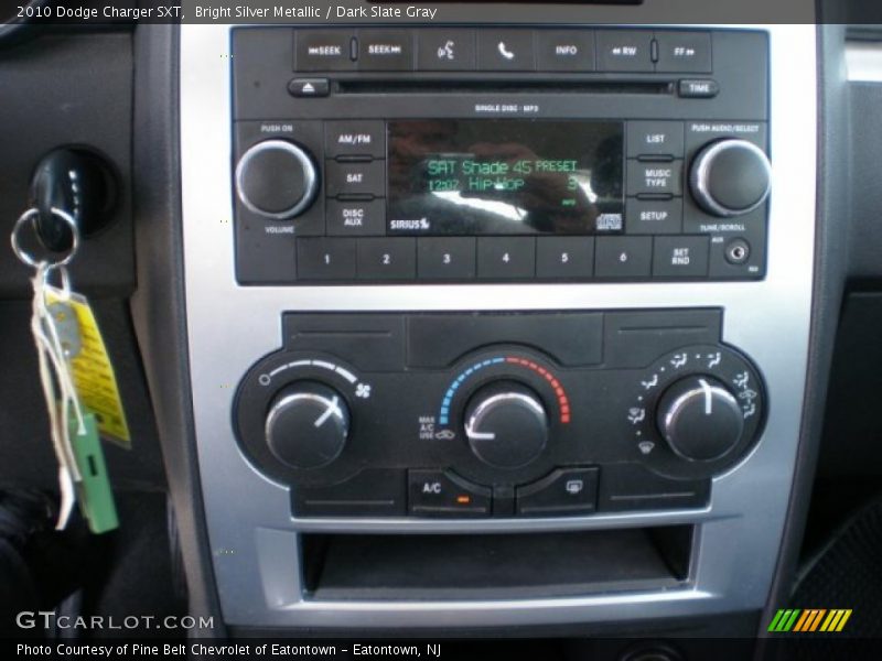 Bright Silver Metallic / Dark Slate Gray 2010 Dodge Charger SXT