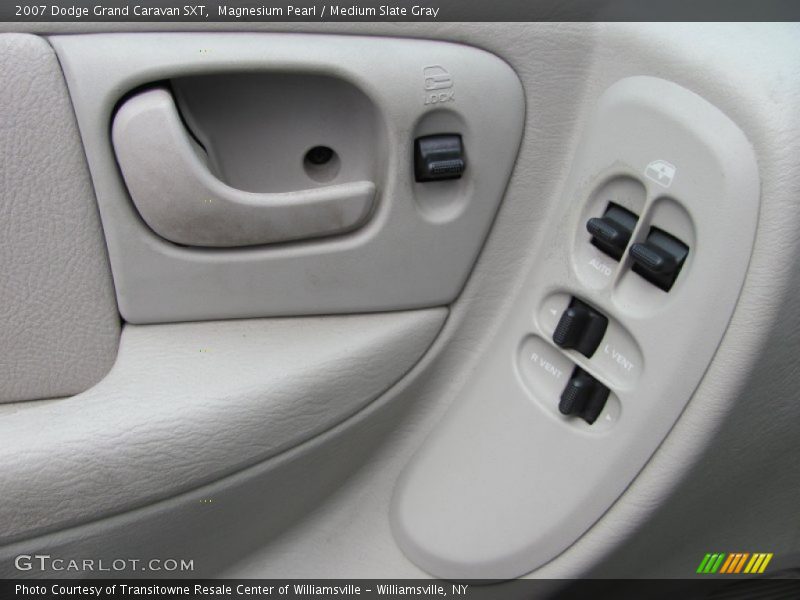 Magnesium Pearl / Medium Slate Gray 2007 Dodge Grand Caravan SXT