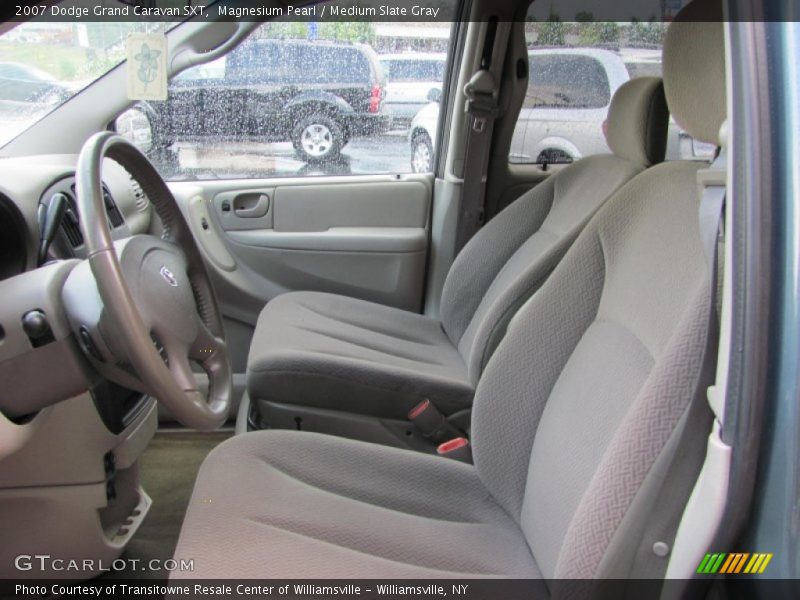 Magnesium Pearl / Medium Slate Gray 2007 Dodge Grand Caravan SXT