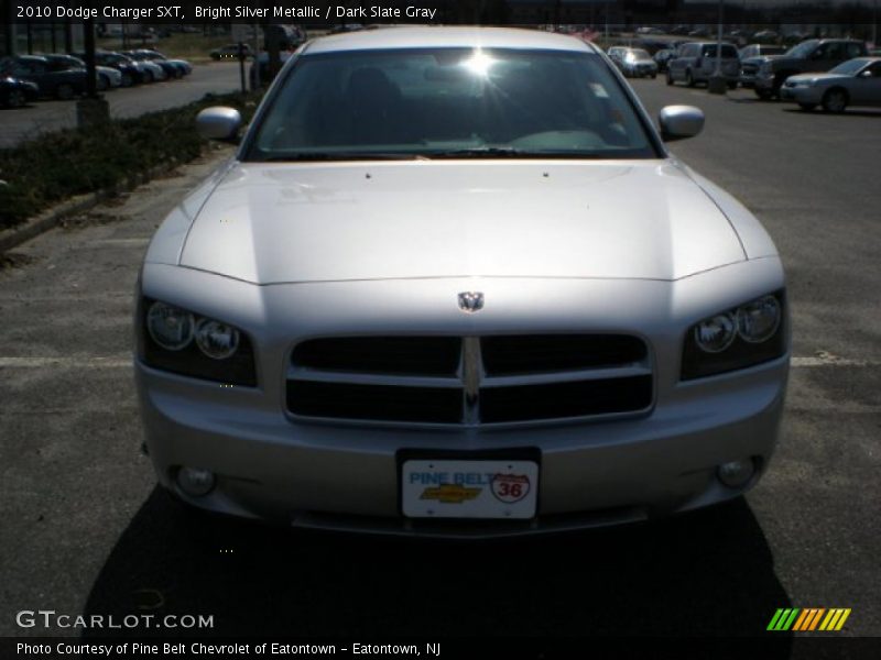 Bright Silver Metallic / Dark Slate Gray 2010 Dodge Charger SXT