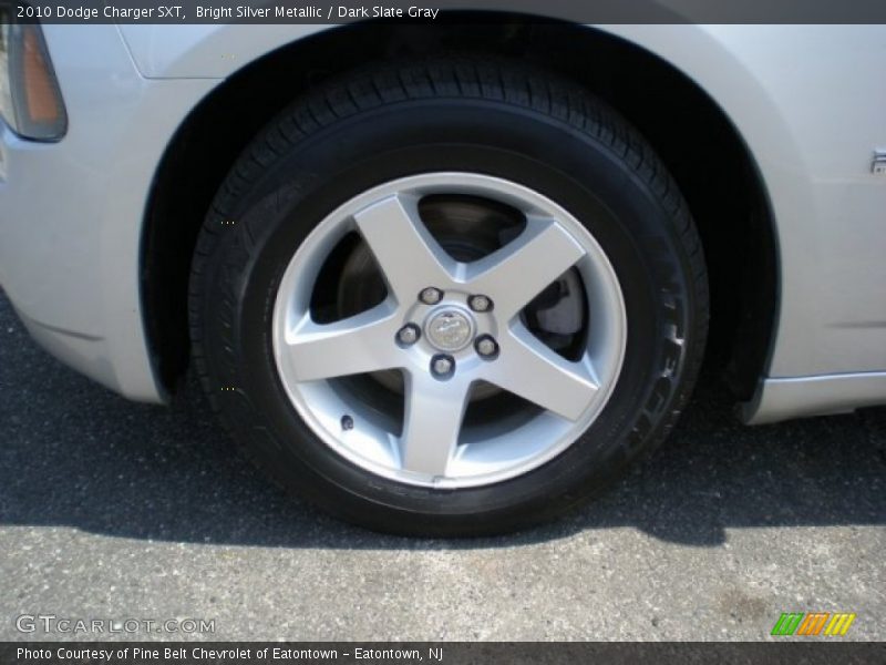 Bright Silver Metallic / Dark Slate Gray 2010 Dodge Charger SXT