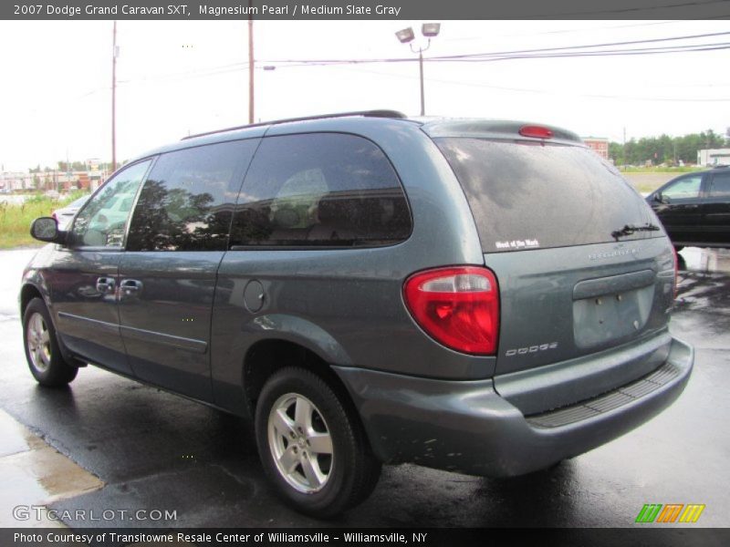 Magnesium Pearl / Medium Slate Gray 2007 Dodge Grand Caravan SXT