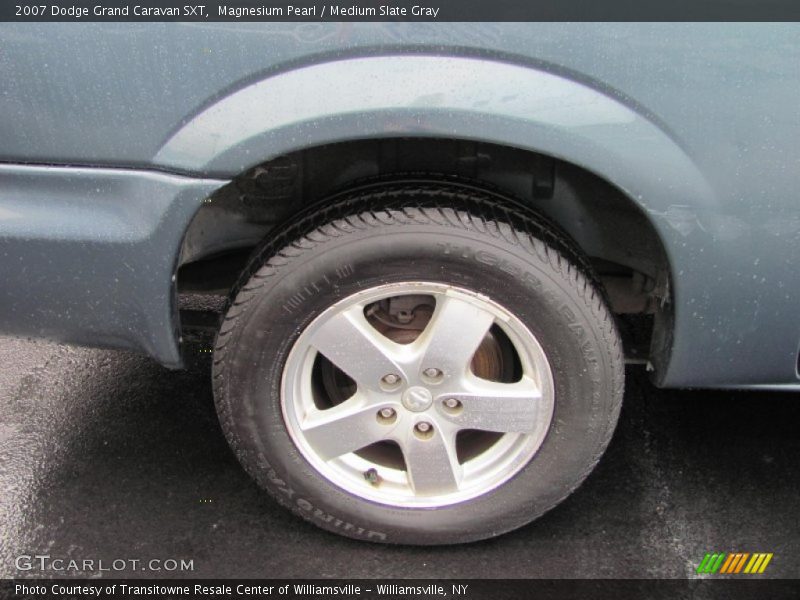 Magnesium Pearl / Medium Slate Gray 2007 Dodge Grand Caravan SXT