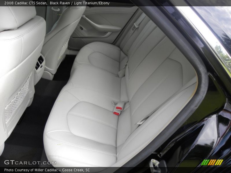 Black Raven / Light Titanium/Ebony 2008 Cadillac CTS Sedan