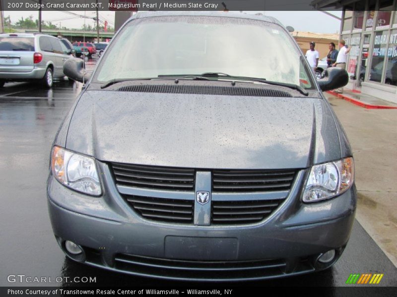 Magnesium Pearl / Medium Slate Gray 2007 Dodge Grand Caravan SXT