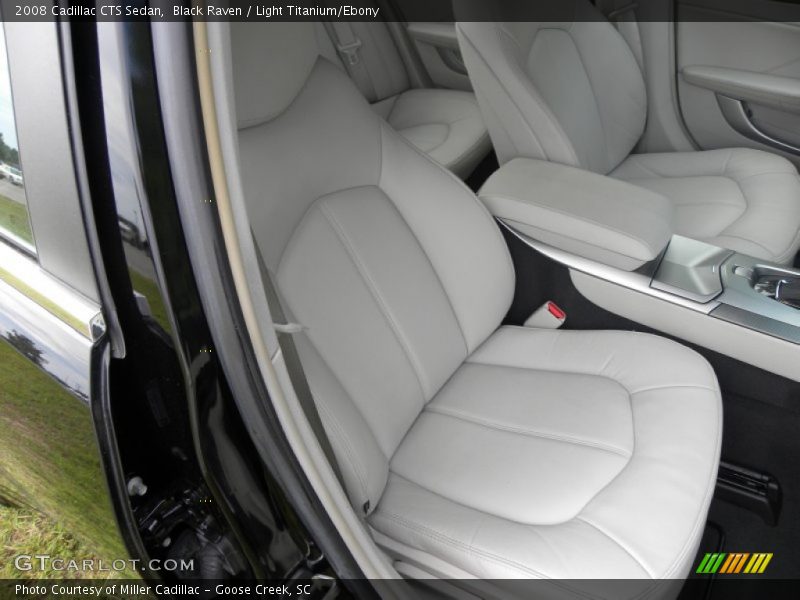 Black Raven / Light Titanium/Ebony 2008 Cadillac CTS Sedan