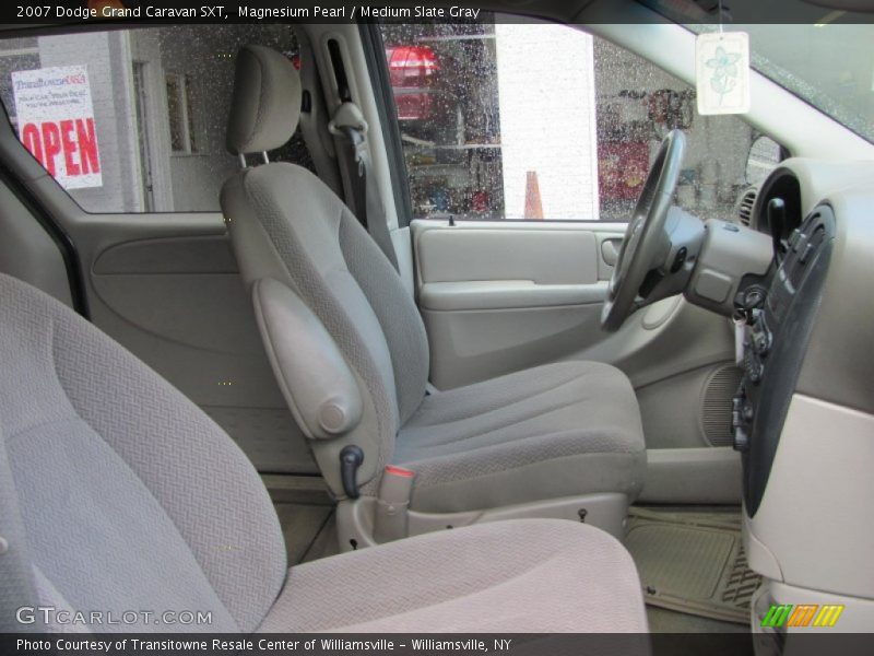 Magnesium Pearl / Medium Slate Gray 2007 Dodge Grand Caravan SXT