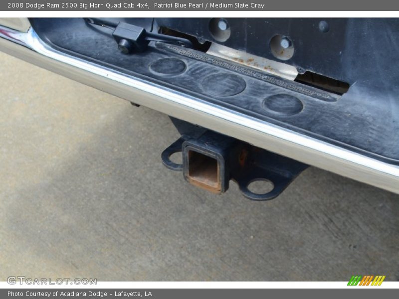 Patriot Blue Pearl / Medium Slate Gray 2008 Dodge Ram 2500 Big Horn Quad Cab 4x4