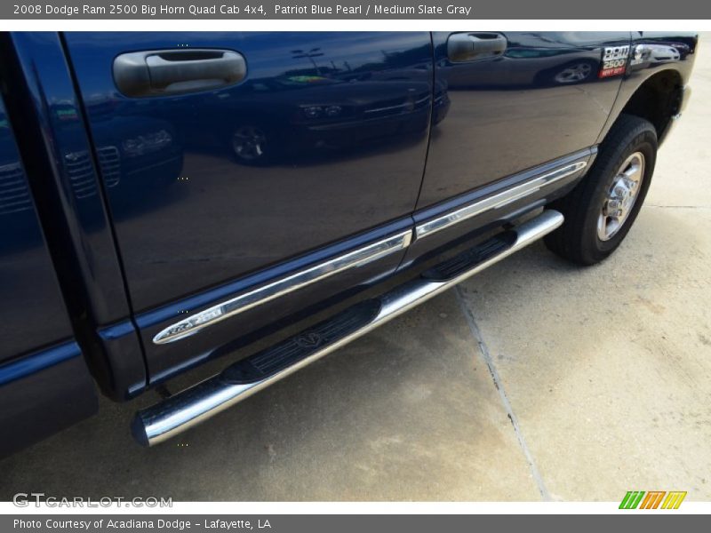 Patriot Blue Pearl / Medium Slate Gray 2008 Dodge Ram 2500 Big Horn Quad Cab 4x4