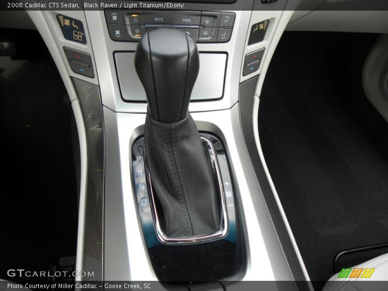 Black Raven / Light Titanium/Ebony 2008 Cadillac CTS Sedan