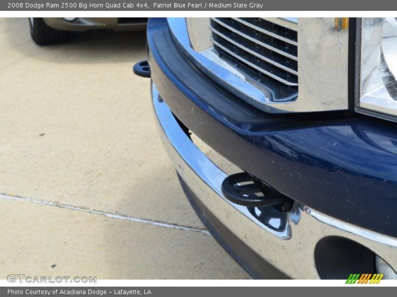 Patriot Blue Pearl / Medium Slate Gray 2008 Dodge Ram 2500 Big Horn Quad Cab 4x4