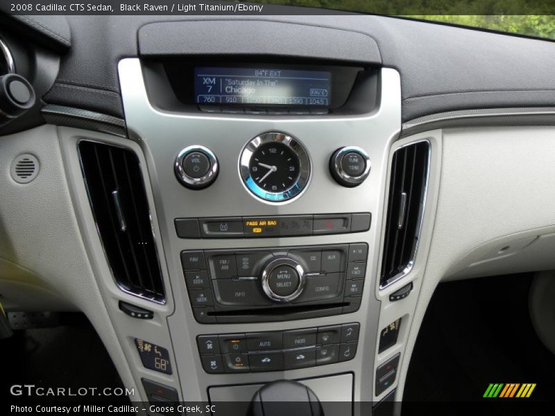 Black Raven / Light Titanium/Ebony 2008 Cadillac CTS Sedan
